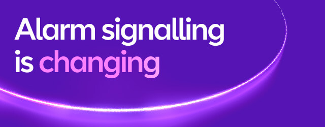 With the move to all-ip, alarm signalling is changing